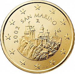 50 cents 2002 Large Obverse coin
