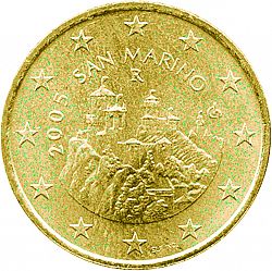 50 cents 2005 Large Obverse coin