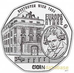 5 Euro 2005 Large Obverse coin