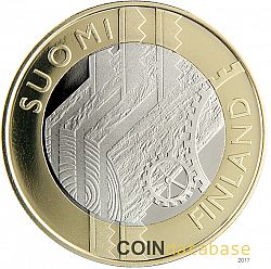 5 Euro 2011 Large Obverse coin