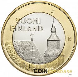 5 Euro 2013 Large Obverse coin