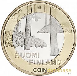 5 Euro 2013 Large Obverse coin