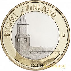 5 Euro 2013 Large Obverse coin