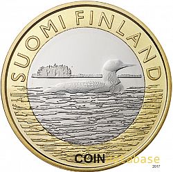 5 Euro 2014 Large Obverse coin