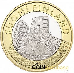 5 Euro 2015 Large Obverse coin