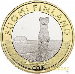 5 Euro 2015 Large Obverse coin