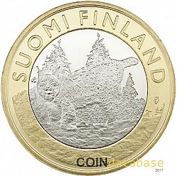 5 Euro 2015 Large Obverse coin