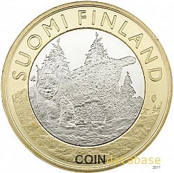 5 Euro 2015 Large Obverse coin