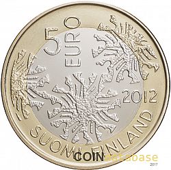 5 Euro 2012 Large Reverse coin