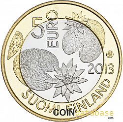 5 Euro 2013 Large Reverse coin