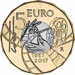 5 Euros 2017 Large Obverse coin