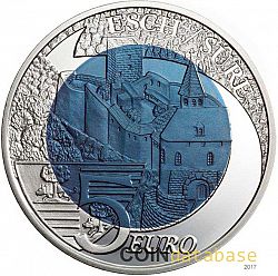 5 Euros 2010 Large Obverse coin