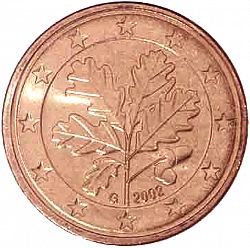 5 cent 2002 Large Obverse coin