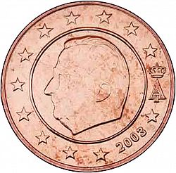 5 cent 2003 Large Obverse coin