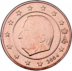 5 cent 2004 Large Obverse coin