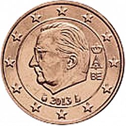 5 cent 2013 Large Obverse coin