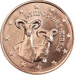 5 cent 2011 Large Obverse coin