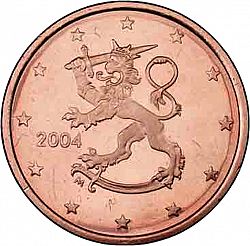 5 cent 2004 Large Obverse coin