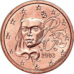 5 cent 2003 Large Obverse coin