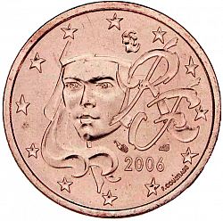 5 cent 2006 Large Obverse coin