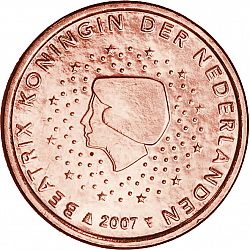 5 cent 2007 Large Obverse coin