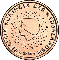 5 cent 2008 Large Obverse coin