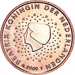 5 cent 2009 Large Obverse coin