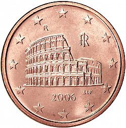 5 cent 2006 Large Obverse coin