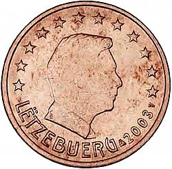 5 cent 2003 Large Obverse coin