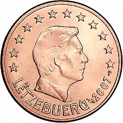 5 cent 2007 Large Obverse coin