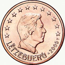 5 cent 2009 Large Obverse coin