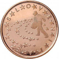 5 cent 2007 Large Obverse coin