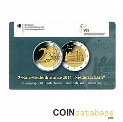 Set 2014 Large Obverse coin