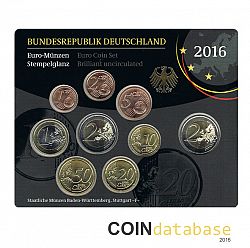 Set 2016 Large Obverse coin