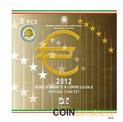 Set 2012 Large Obverse coin