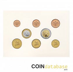 Set 2001 Large Reverse coin