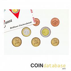 Set 2002 Large Reverse coin