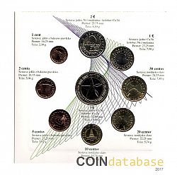 Set 2008 Large Reverse coin