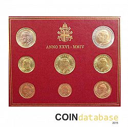 Set 2004 Large Reverse coin