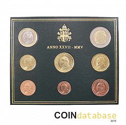 Set 2005 Large Reverse coin