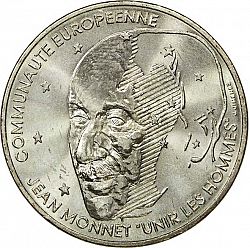 Large Obverse for 100 Francs 1992 coin