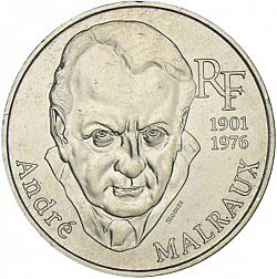 Large Obverse for 100 Francs 1997 coin