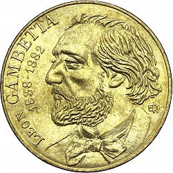 Large Obverse for 10 Francs 1982 coin