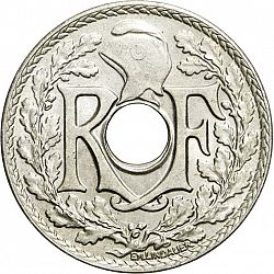Large Obverse for 25 Centimes 1920 coin