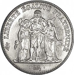 Large Obverse for 5 Francs 1996 coin