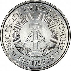 Large Obverse for 1 Mark 1972 coin