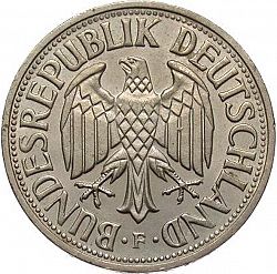 Large Obverse for 1 Mark 1959 coin