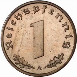 Large Reverse for Reichspfenning 1936 coin