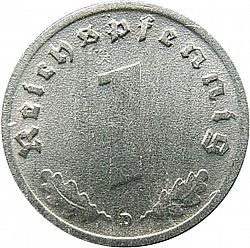 Large Reverse for Reichspfenning 1944 coin