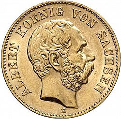 Large Obverse for 10 Mark 1894 coin
